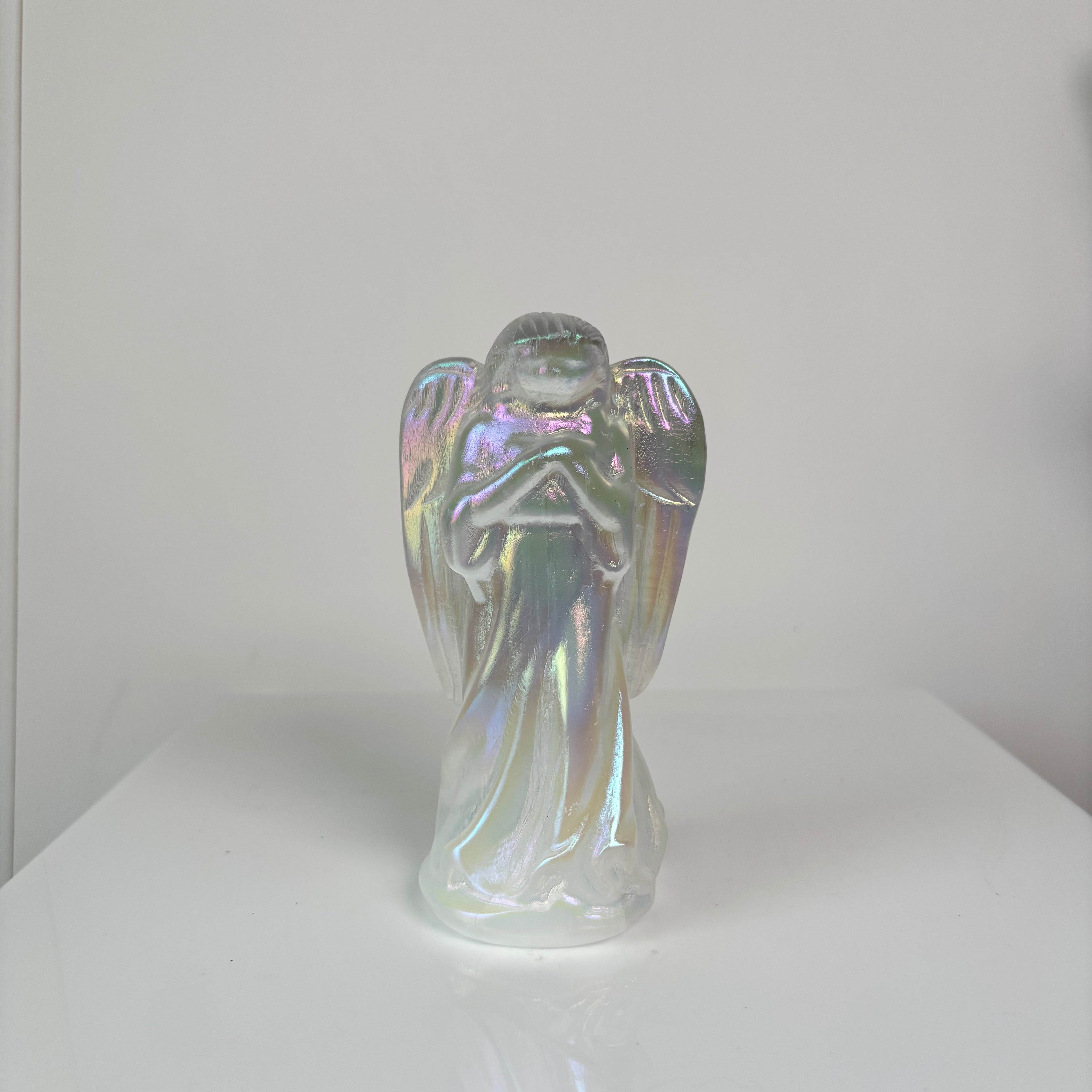 Aura selenite angel
