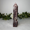 Brecciated fluorite tower