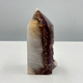 Fluorite with pyrite tower