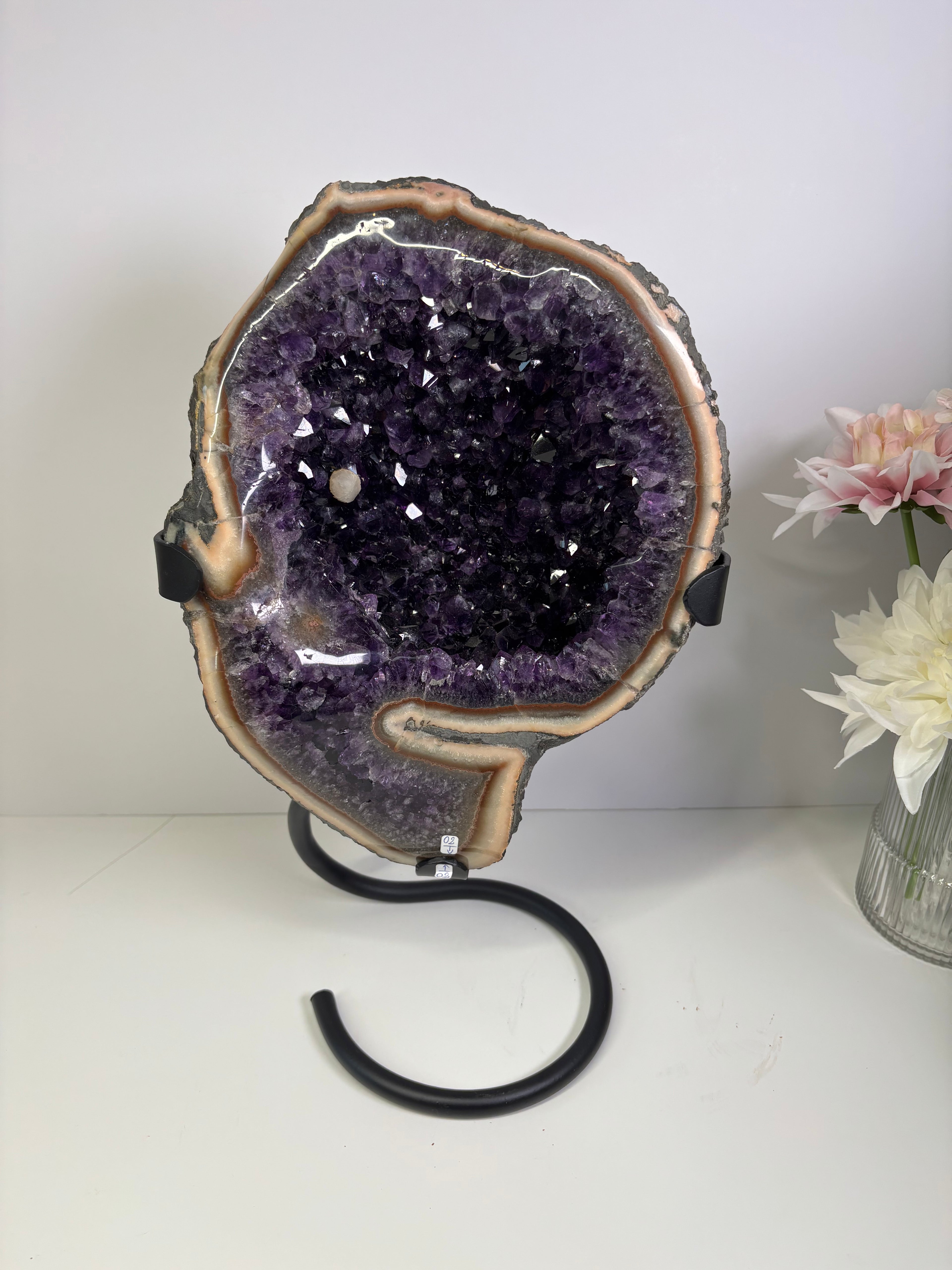 Amethyst display piece