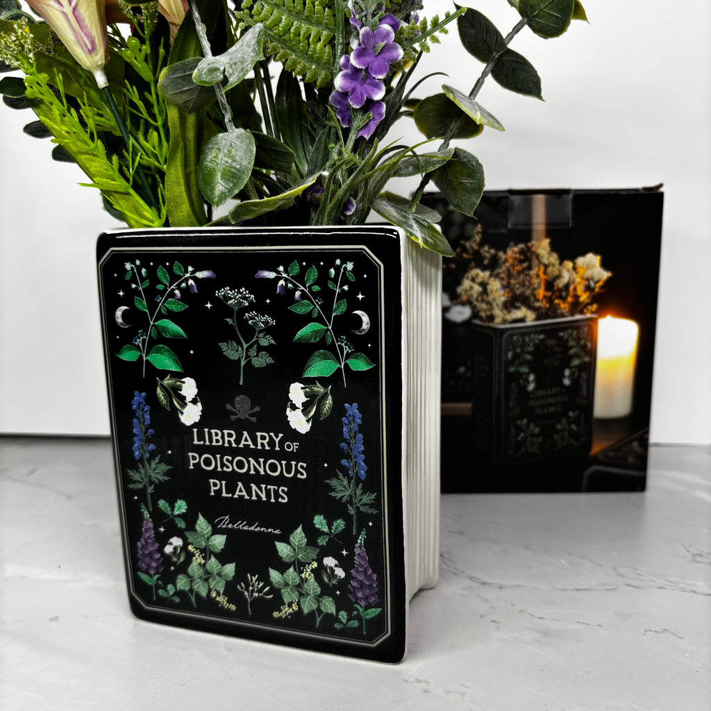 Poisonous plants book vase