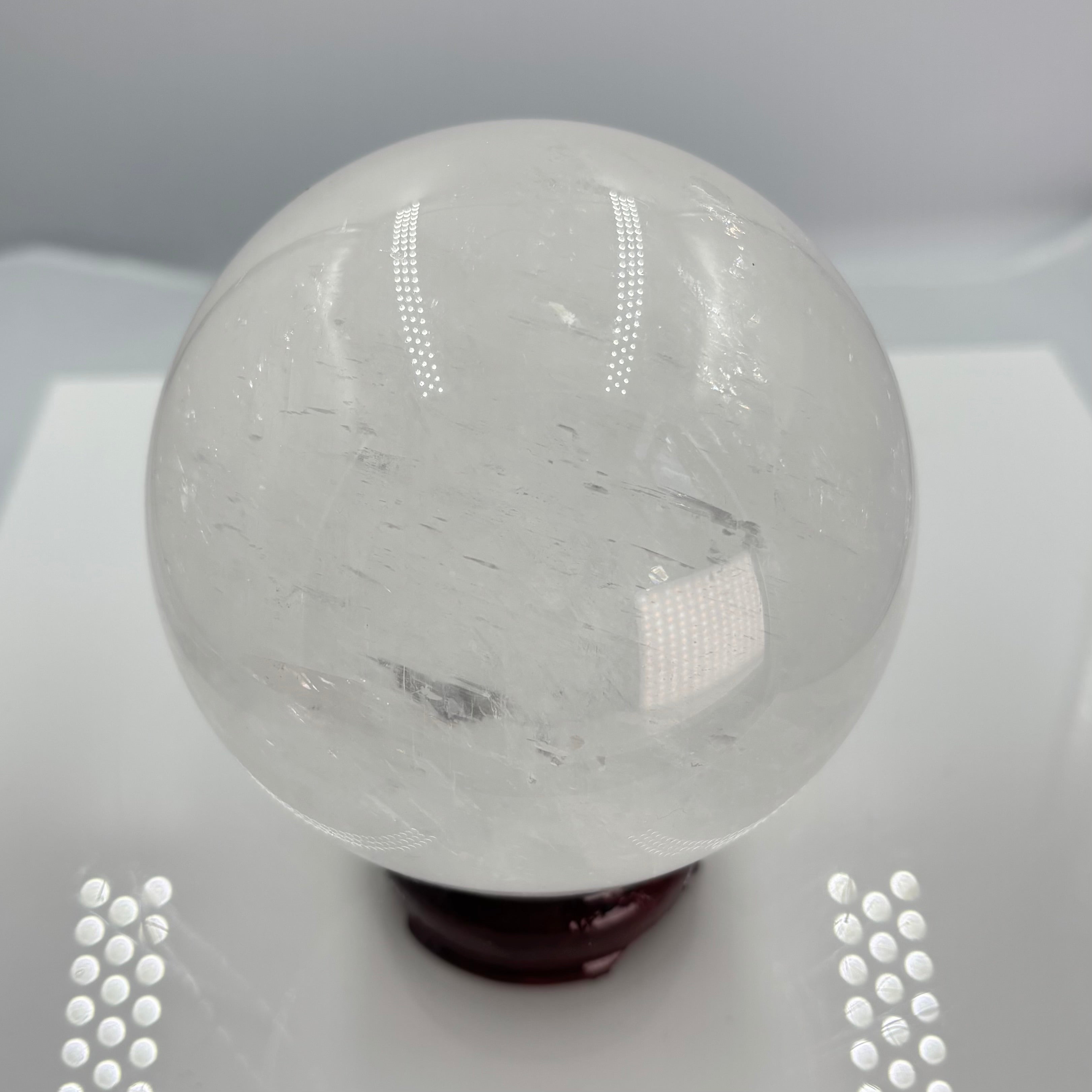 Optical calcite sphere