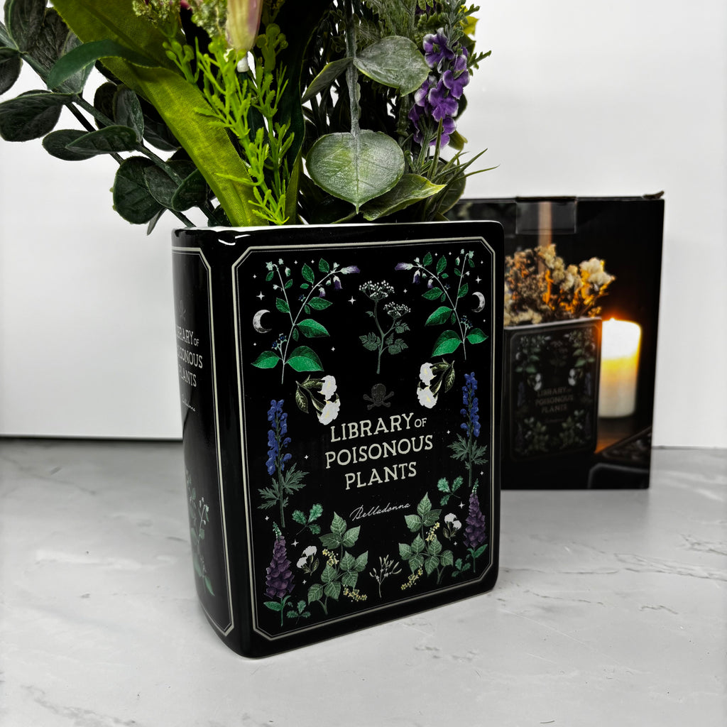 Poisonous plants book vase