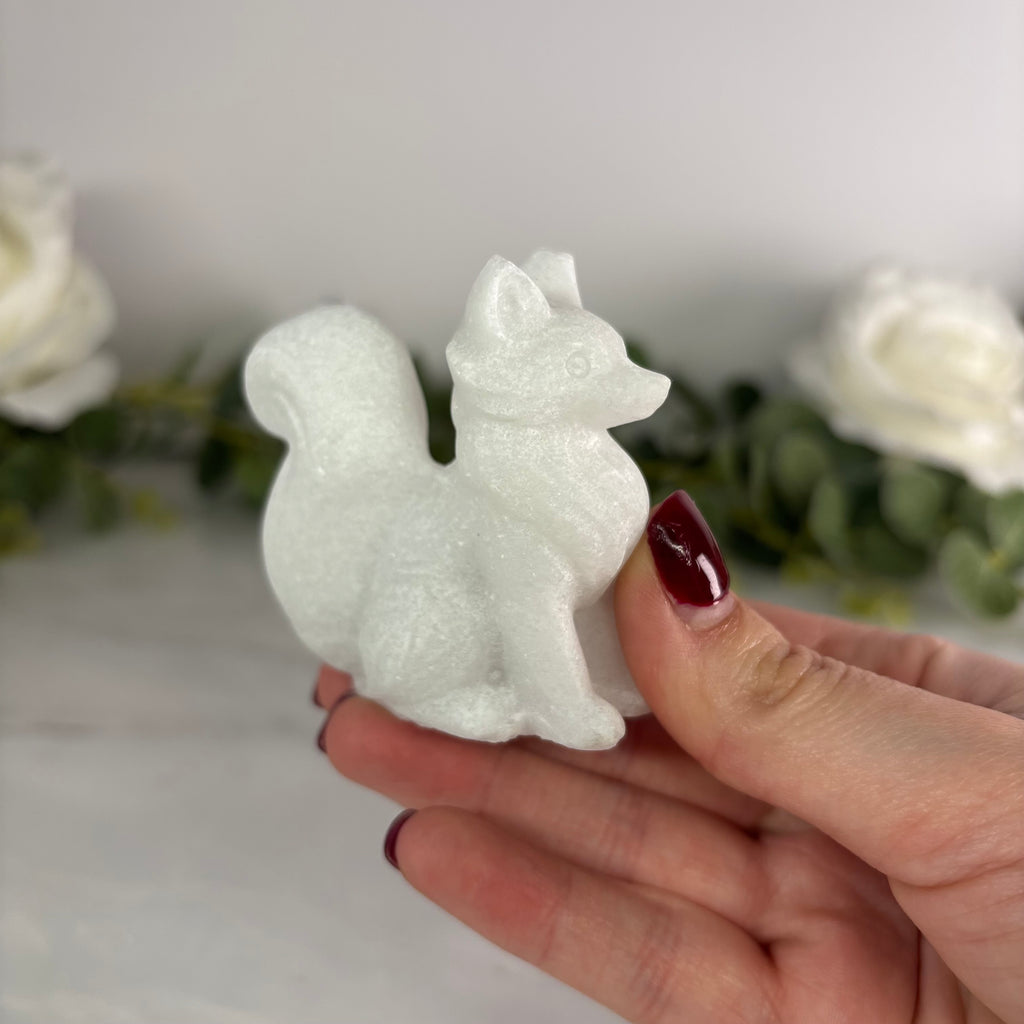 White jade fox