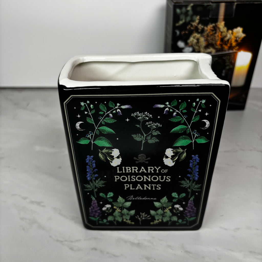 Poisonous plants book vase