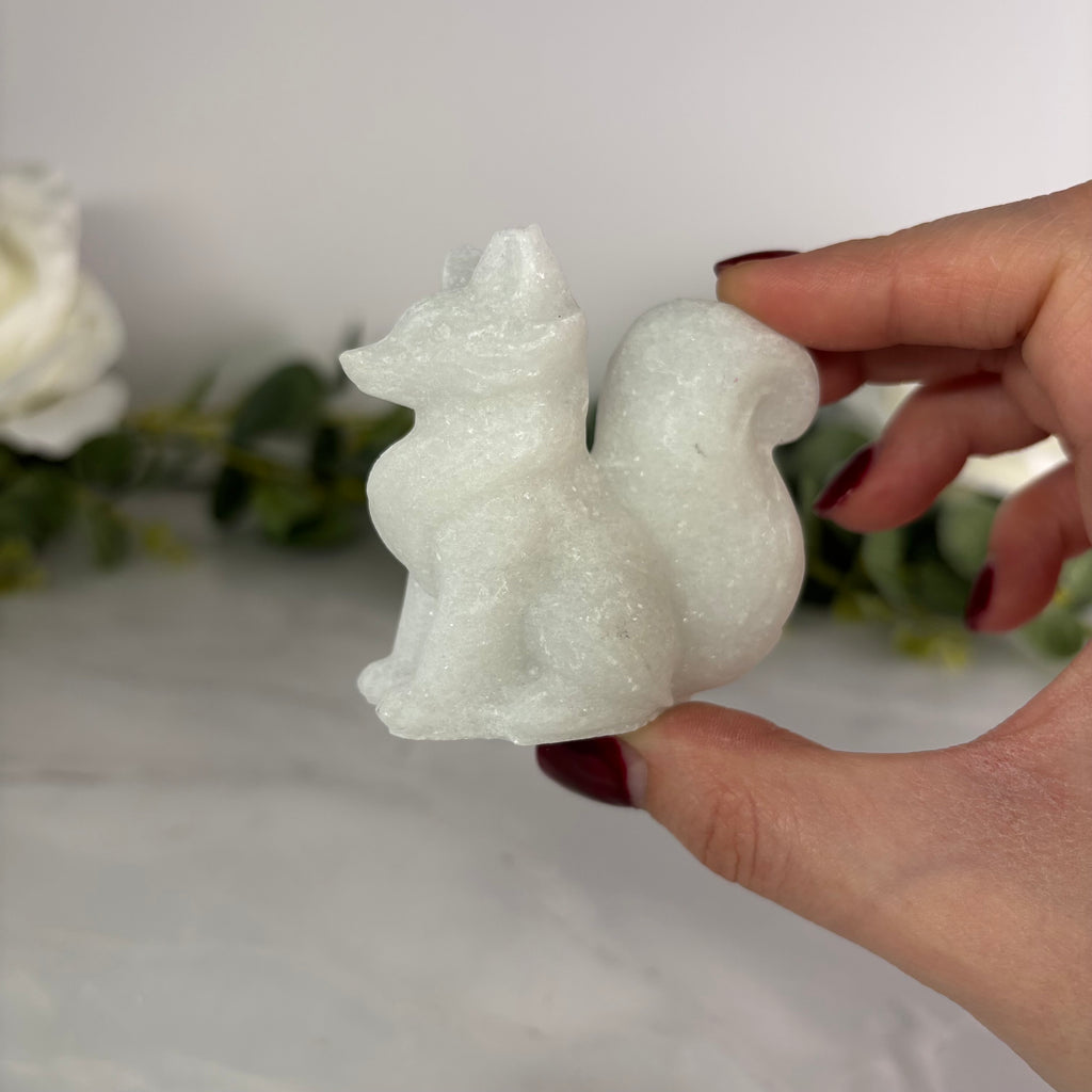 White jade fox