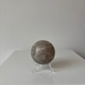 Blue rose quartz sphere