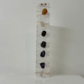 Selenite chakra plate