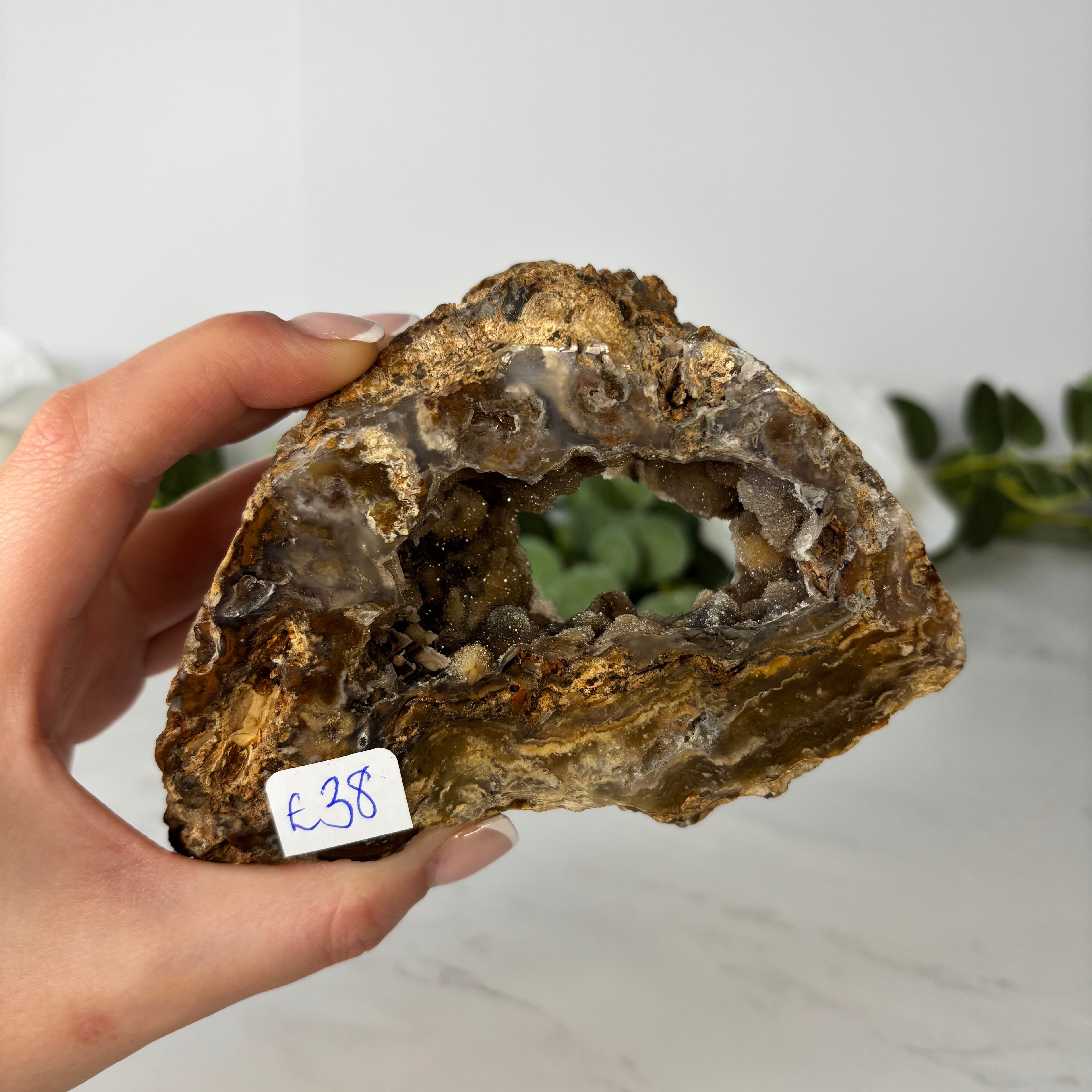Agate slab