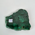 Malachite slab