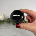Black tourmaline sphere