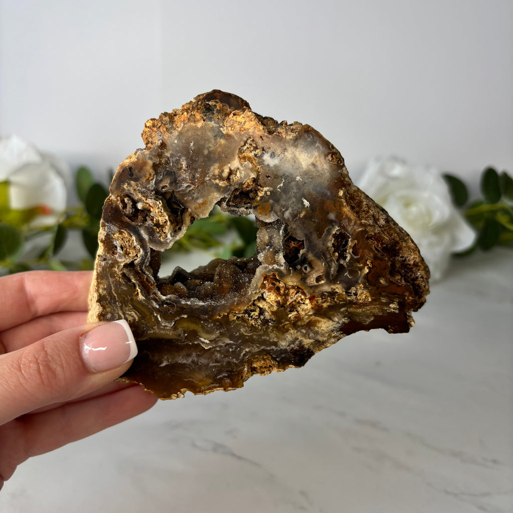 Agate slab