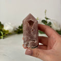 Pink amethyst tower