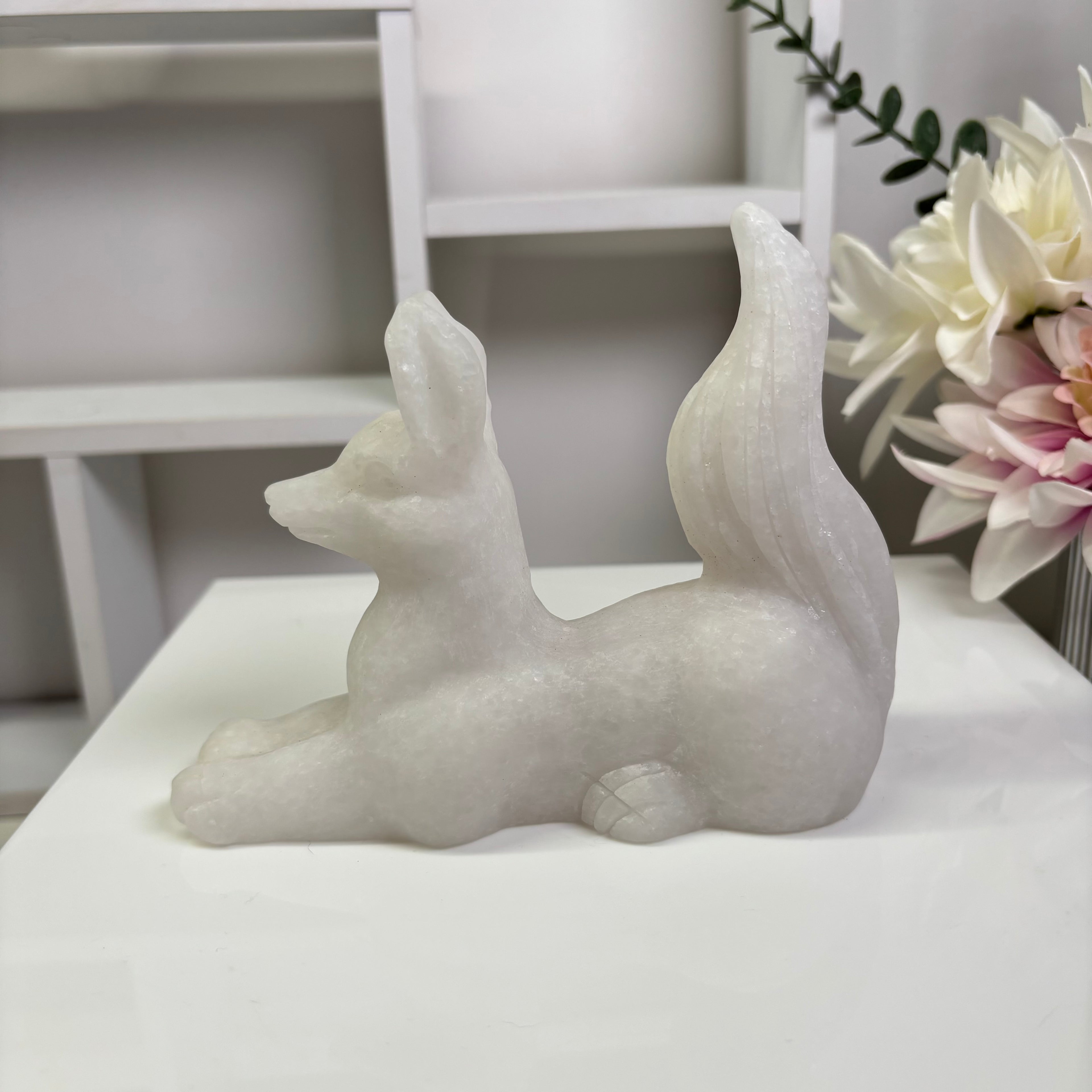 White jade fox