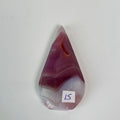 Pink jelly agate flame