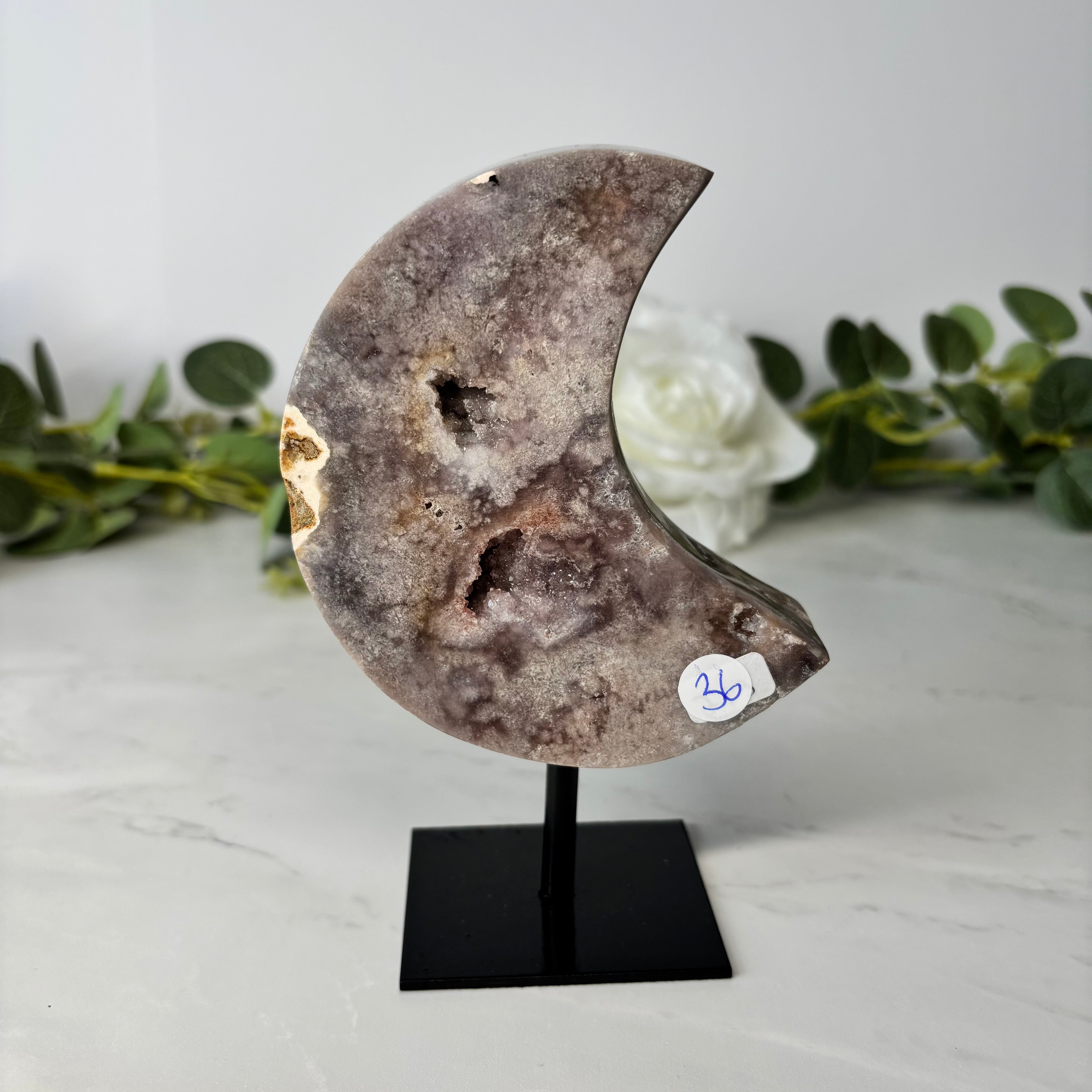 Pink amethyst moon