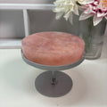 Rose quartz rotating table