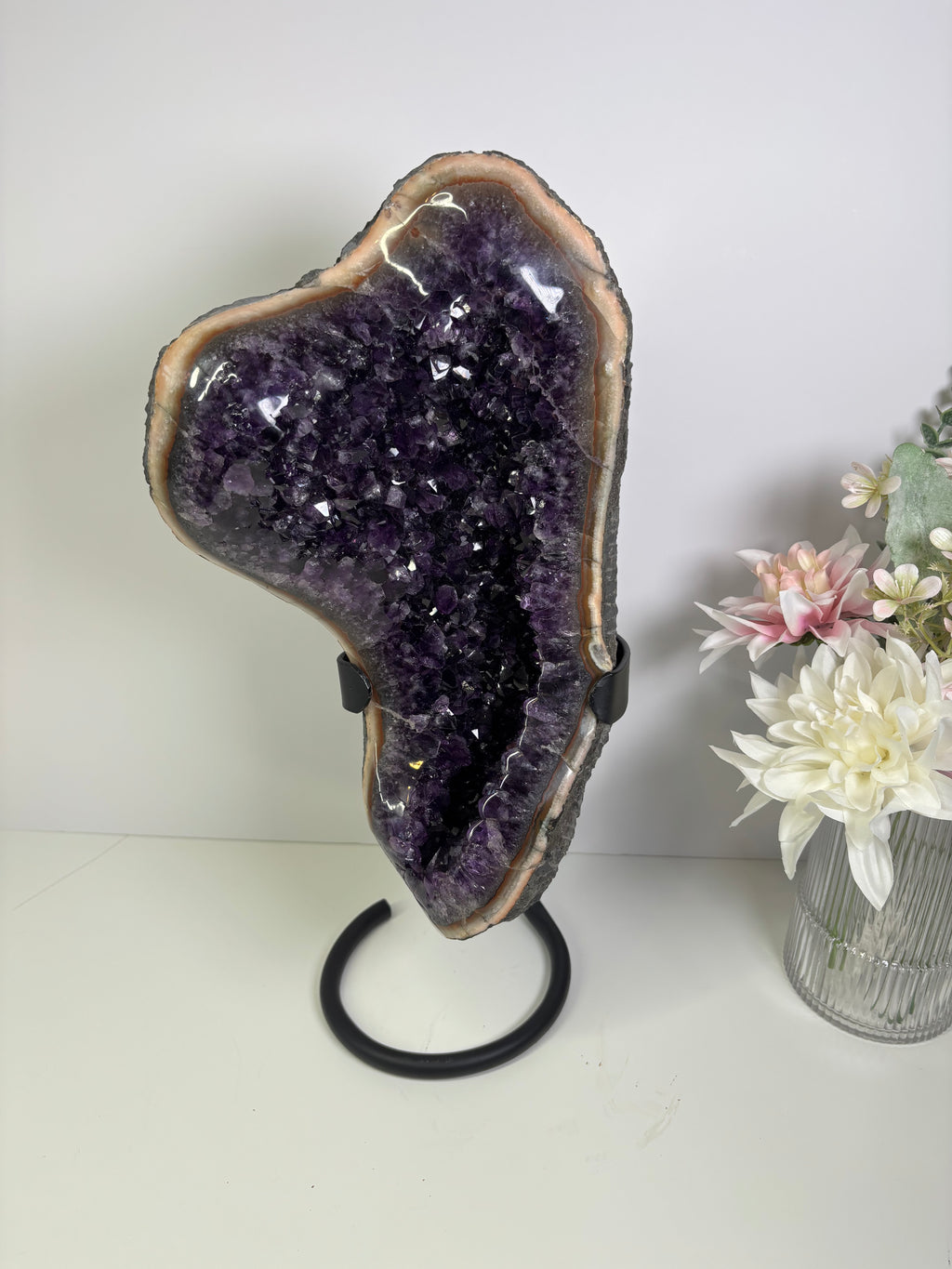 Amethyst display piece